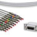 Ilc Replacement for Curbell Cb-721011r/1 Direct-connect EKG Cables CB-721011R/1 DIRECT-CONNECT EKG CABLES CURBELL